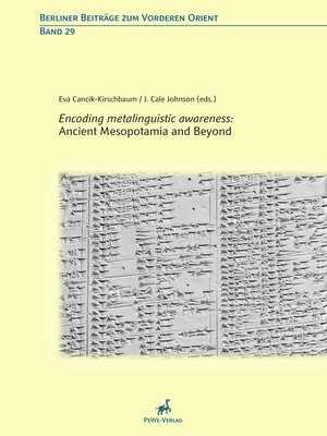 cover image of Encoding Metalinguistic Awareness